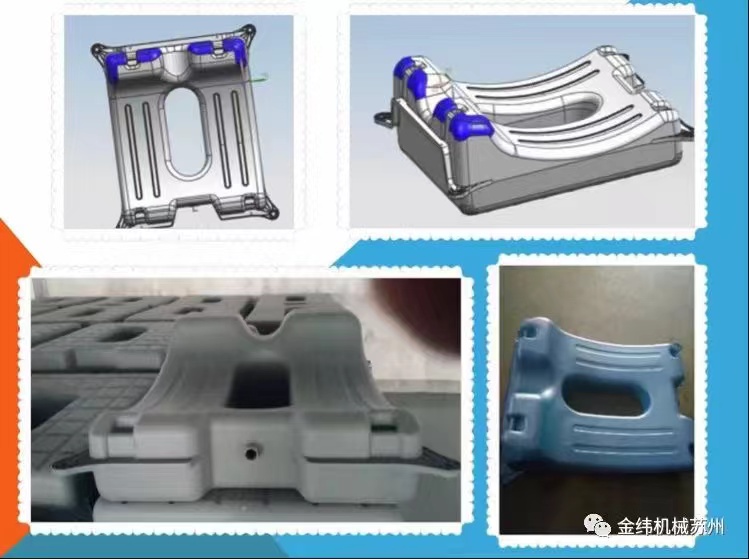 Máquina de moldeo por soplado Jwell 500L/1000L para plataforma flotante fotovoltaica/plataforma Spar/plataforma semisumergible 