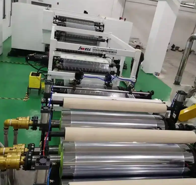 Máquina extrusora de láminas de alineador invisible Jwell TPU Máquina extrusora de láminas de ortodoncia TPU