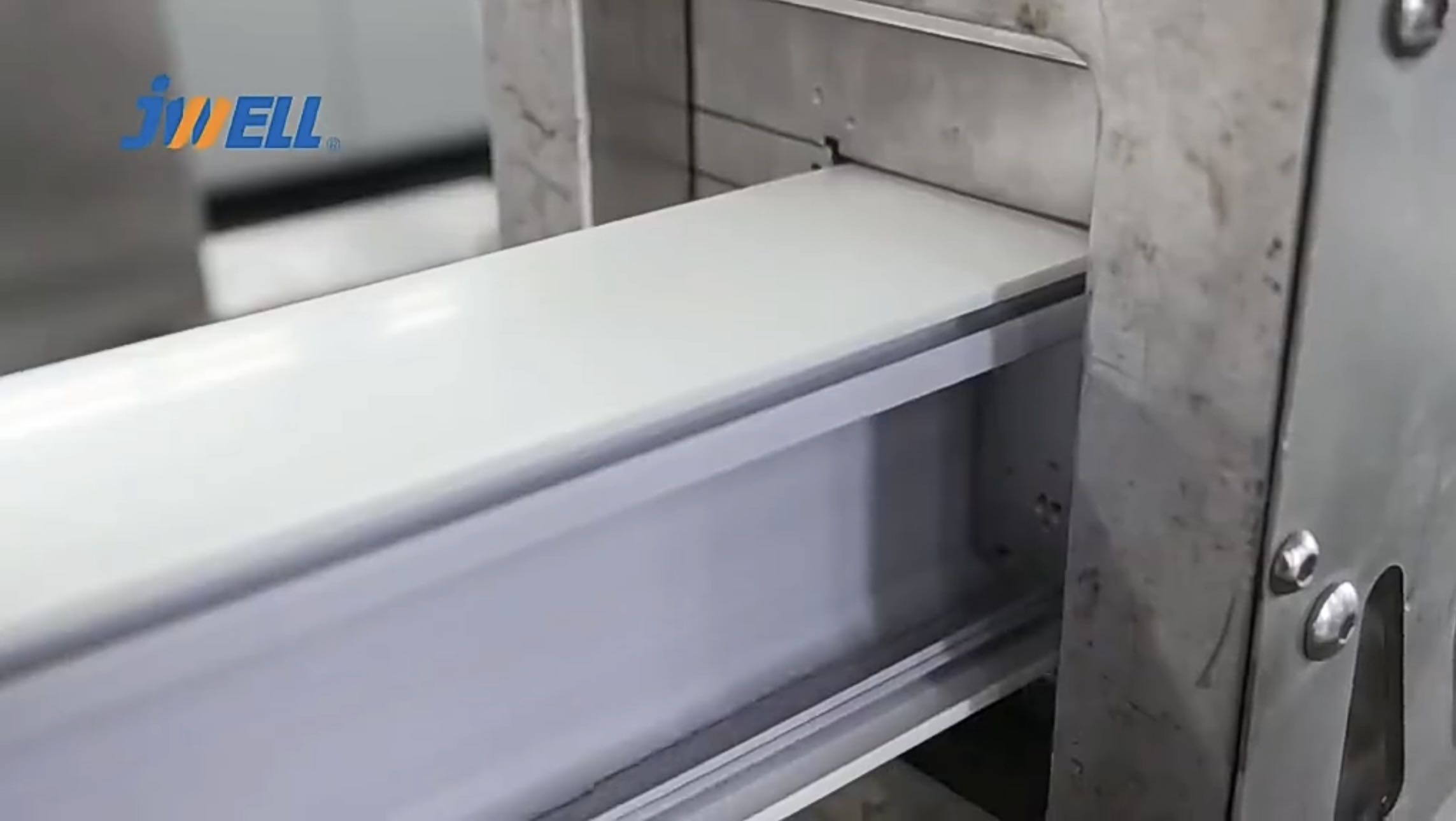 Línea de máquinas extrusoras de perfiles de PVC de alta velocidad JWELL Fabricante de extrusoras de plástico