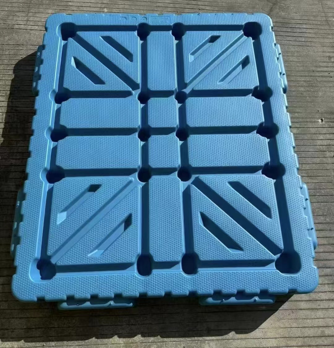 Jwell 2000/2000F Máquina de moldeo por soplado para logística Palet de doble cara de plástico HDPE/Palet reversible