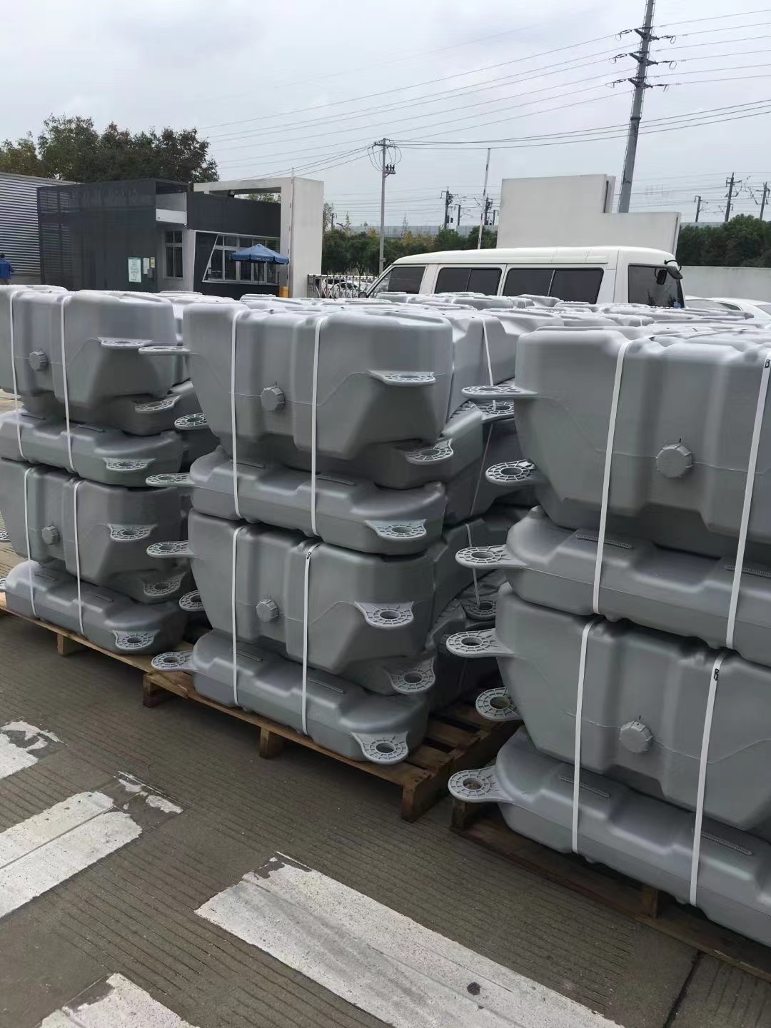 Máquina de moldeo por soplado Jwell 500L/1000L para plataforma flotante fotovoltaica/plataforma Spar/plataforma semisumergible 