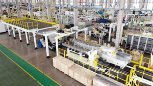 Automotive Acoustic Insulation Pad Extrusion Machine Line |JWELL PE EVA POE Composite Line
