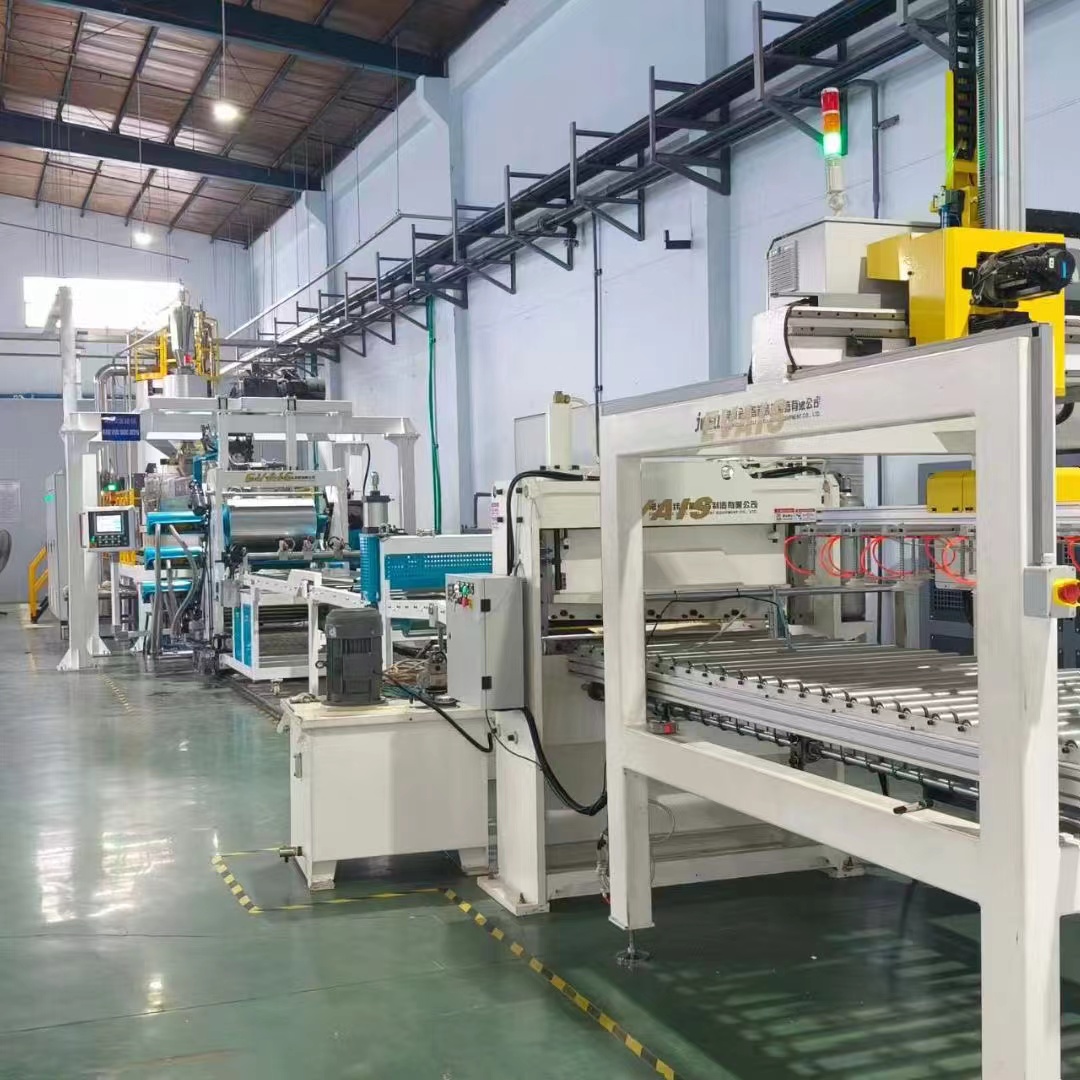 Línea de extrusión de láminas de entresuela de EVA/TPU | Equipo de material de espuma JWELL TPU