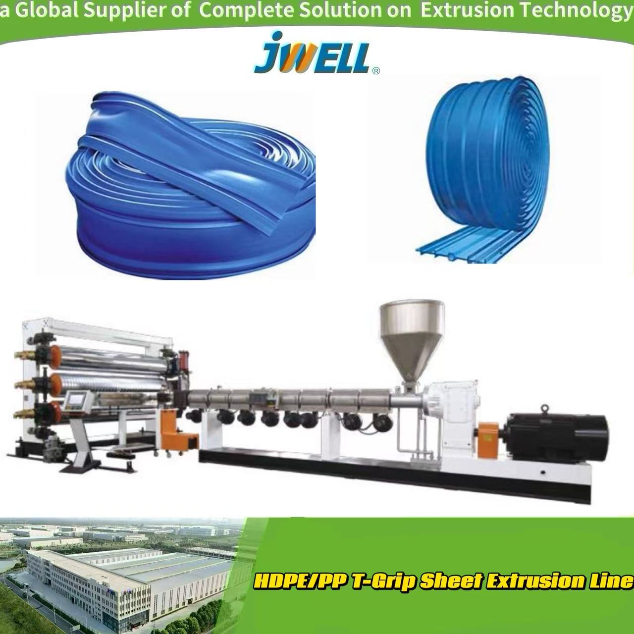 Línea de producción de Waterstop de PVC/equipo para la fabricación de Waterstops de construcción/máquina de extrusión de Waterstop de PVC